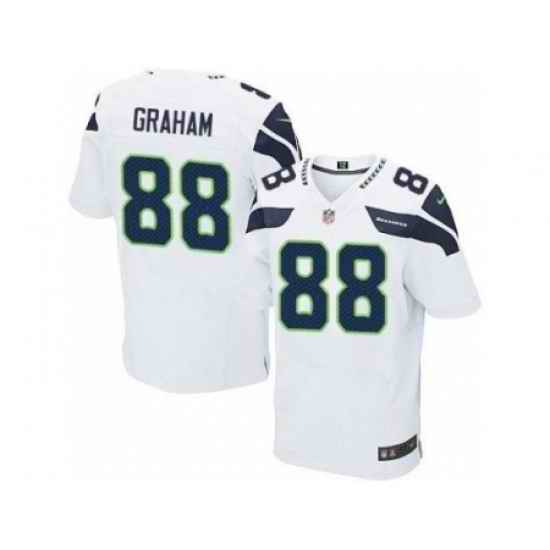 Youth Nike Seattle Seahawks 80 Jimmy Graham White NFL Jersey